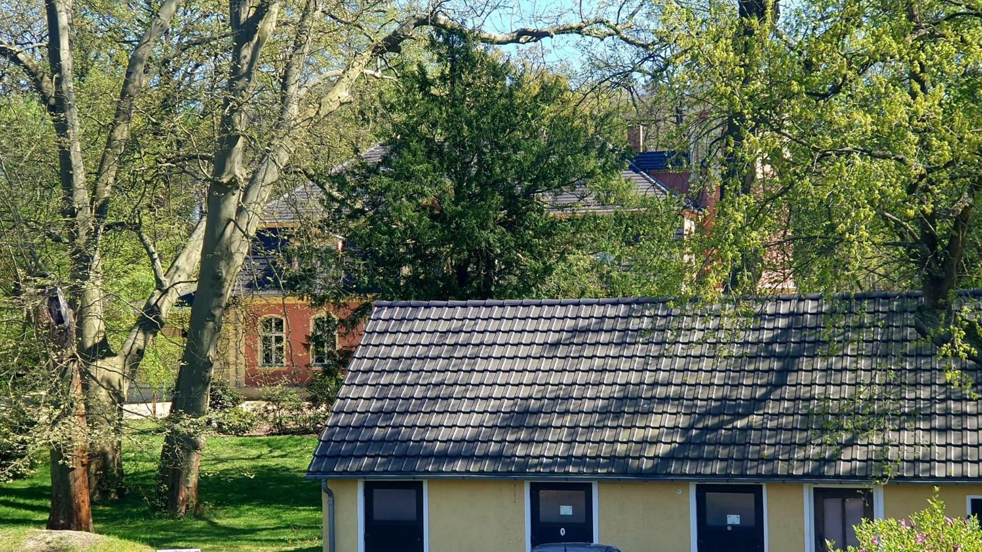 Ferienwohnung Im Gutshof Direkt Gegenueber Dem Schloss, Rhododendronpark Mit Terrasse Und Wlan Kromlau Zewnętrze zdjęcie