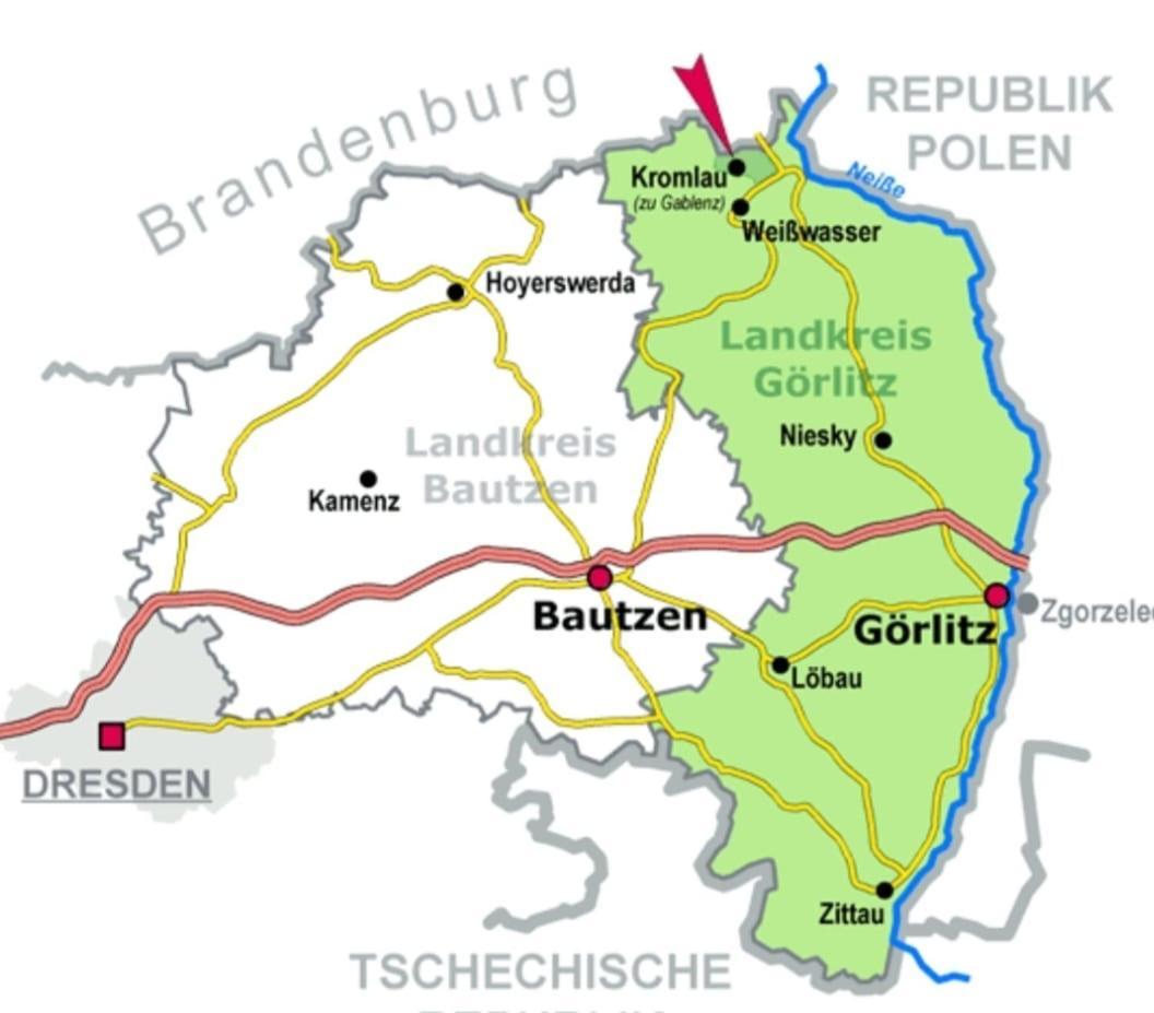Ferienwohnung Im Gutshof Direkt Gegenueber Dem Schloss, Rhododendronpark Mit Terrasse Und Wlan Kromlau Zewnętrze zdjęcie